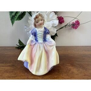 Royal Doulton Dinky Do HN1678 Figurine Bone China Vintage English Lady Figure